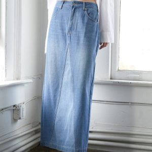 EIN LEAP OF FAITH MIDI Denim Rock