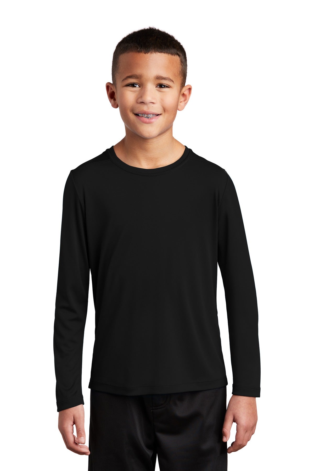 Sport-Tek Youth Posi-UV Pro Langarm-T-Shirt YST420IS