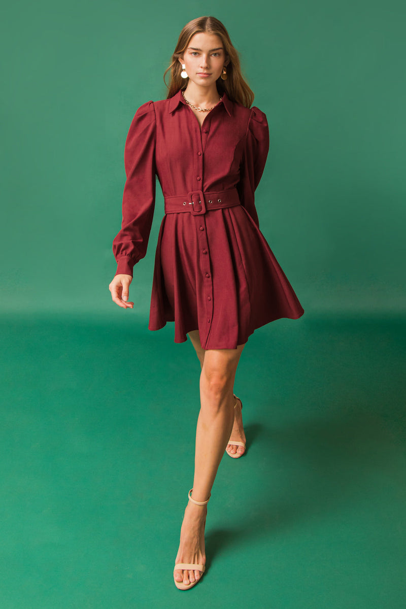WRAPPED UP IN LOVE MINI Kleid