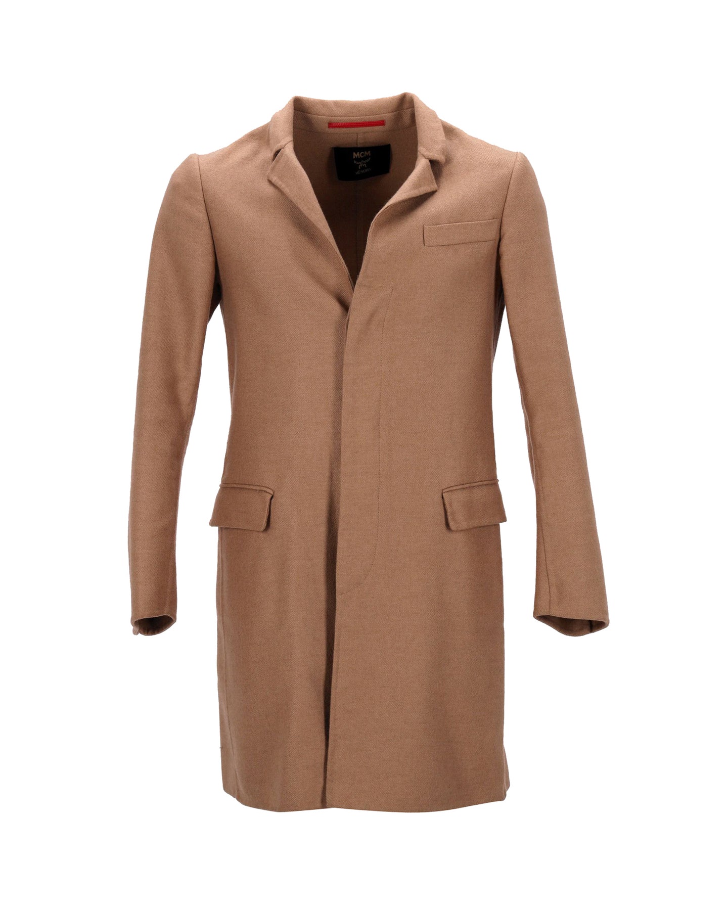 MCM Langer Mantel in Braun Camel