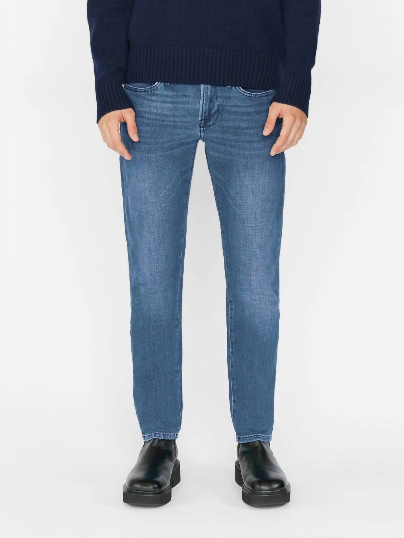 L'homme Schlanker Twill Jean In Bradbury