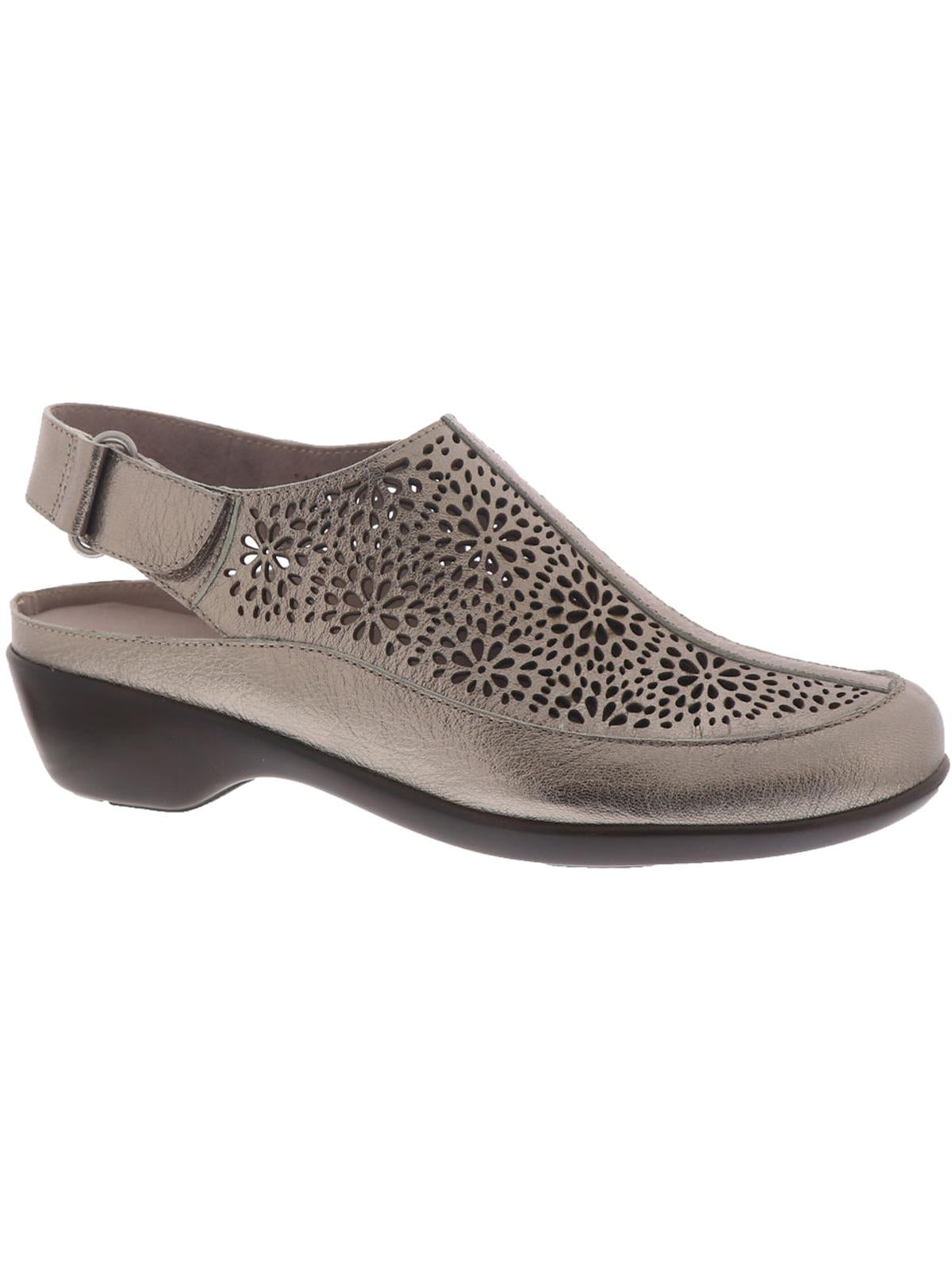Dawn Damen Leder Laser Cut Sandalen Schuhe