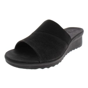 Caddell Ivy Leder Slide Kleid Sandalen