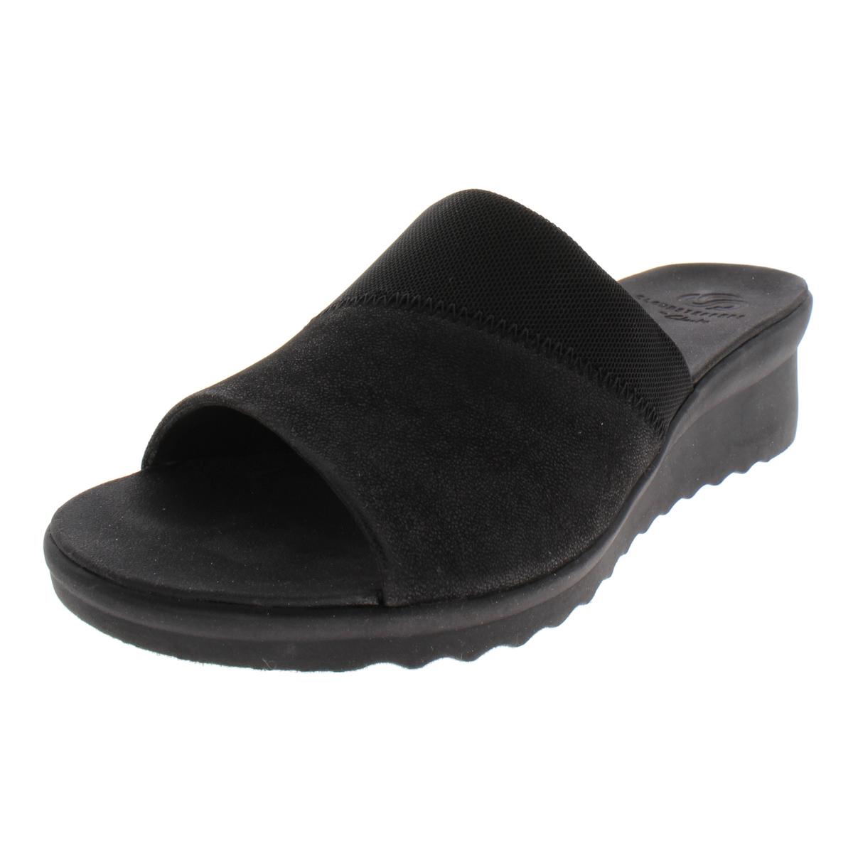 Caddell Ivy Leder Slide Kleid Sandalen