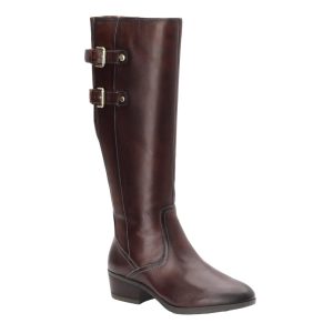 Damen Daroca über dem Knie Stiefel in olmo