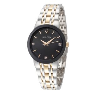 Bulova Damen 34mm Quarzuhr