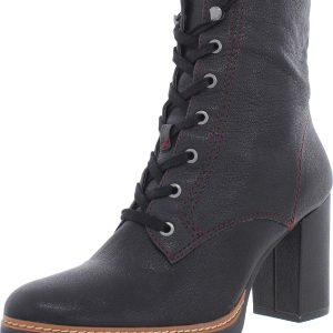 Callie Damen Leder Reißverschluss Mittelkalb Stiefel