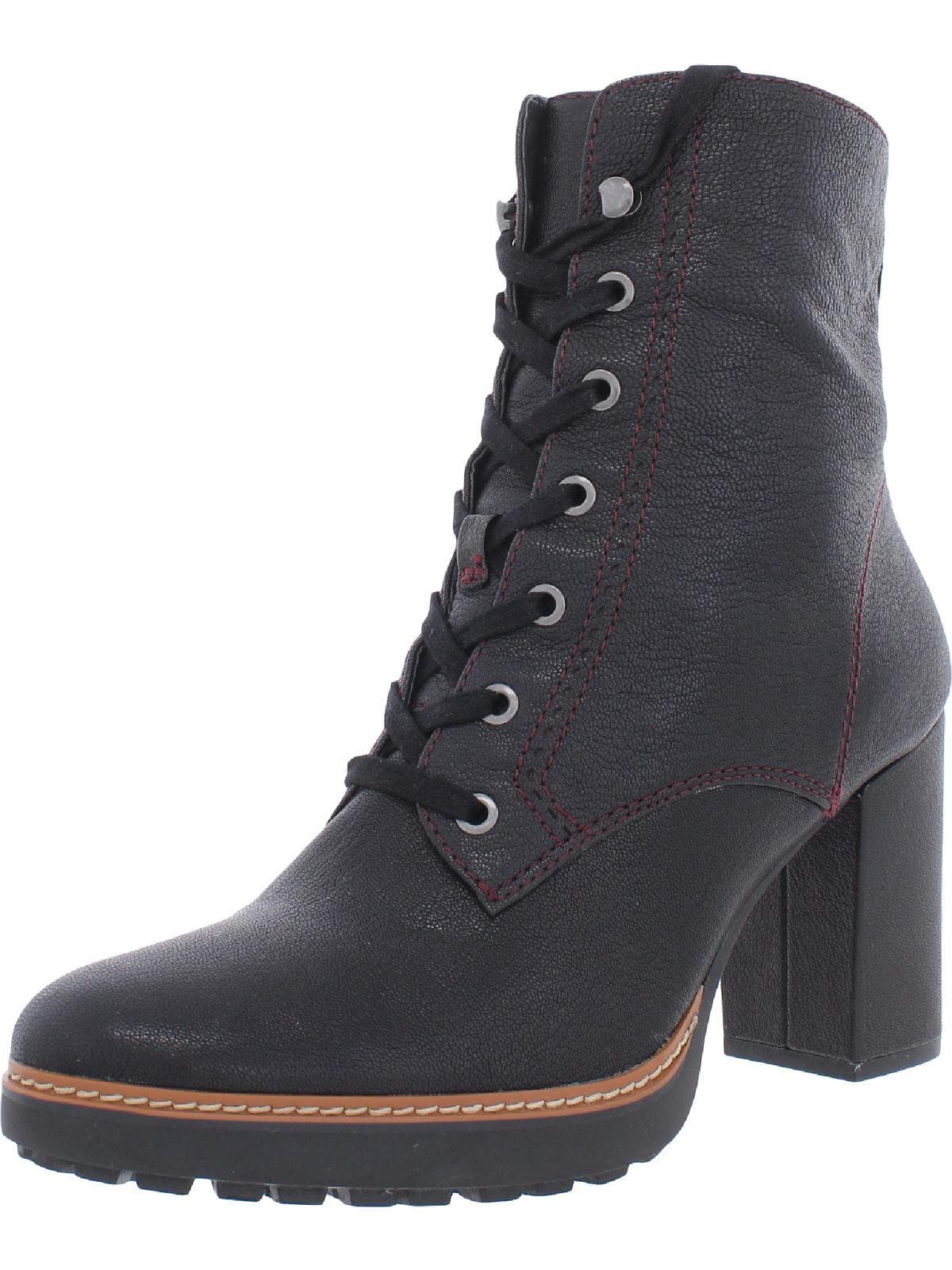 Callie Damen Leder Reißverschluss Mid-Kalb Stiefel