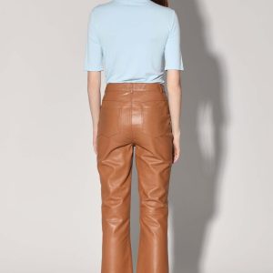 Selma Hose, Kamel – Leder