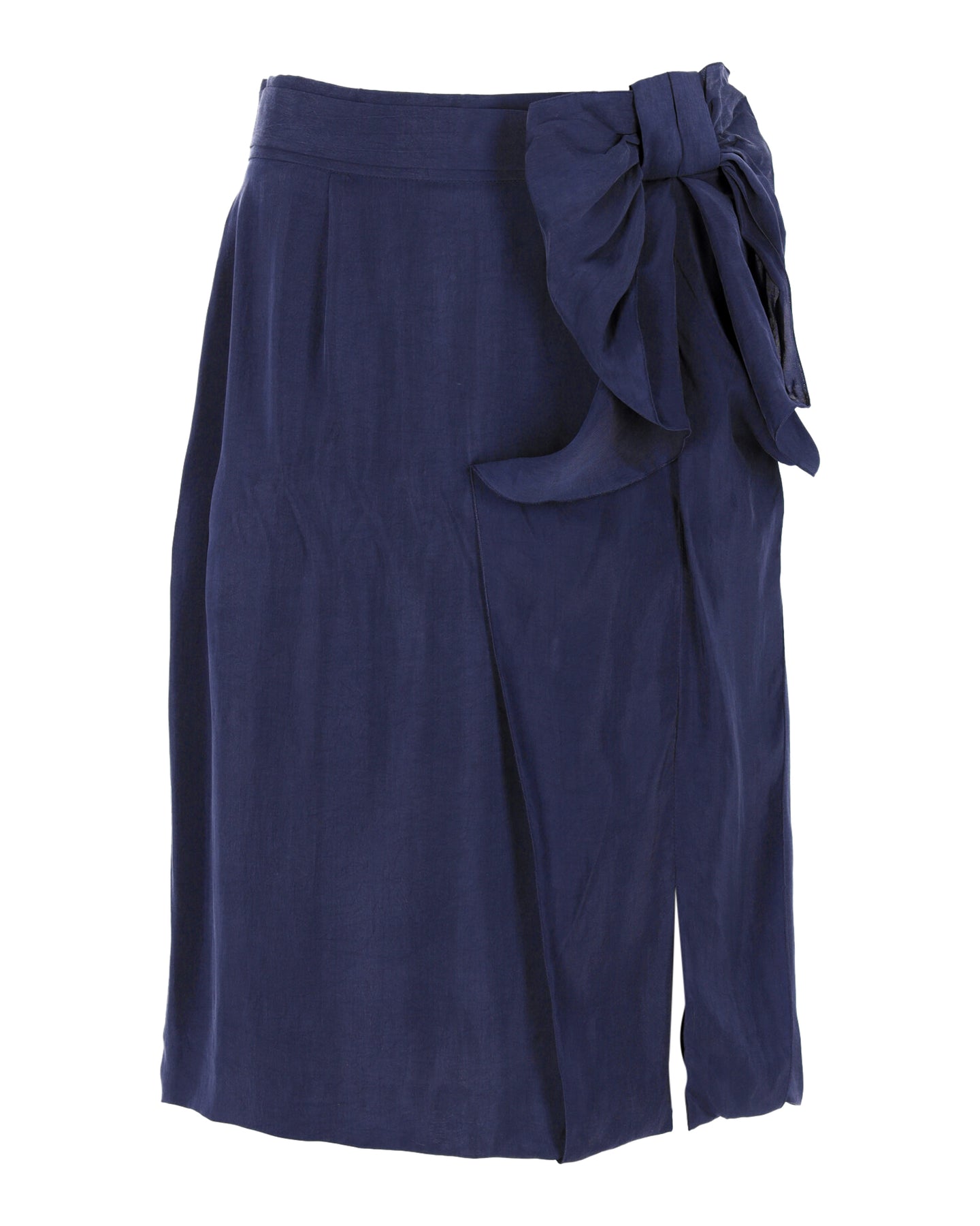 Red Valentino Gürtel in Dunkelblau Blau Cupro – Rock