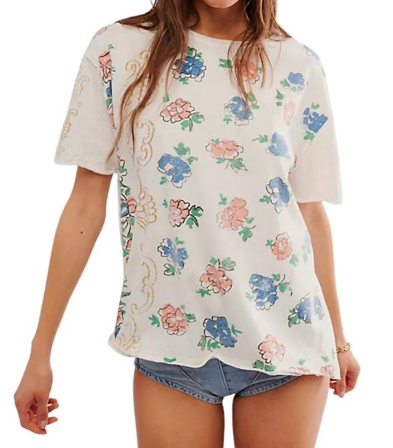 Boheme Tee in Elfenbein Combo