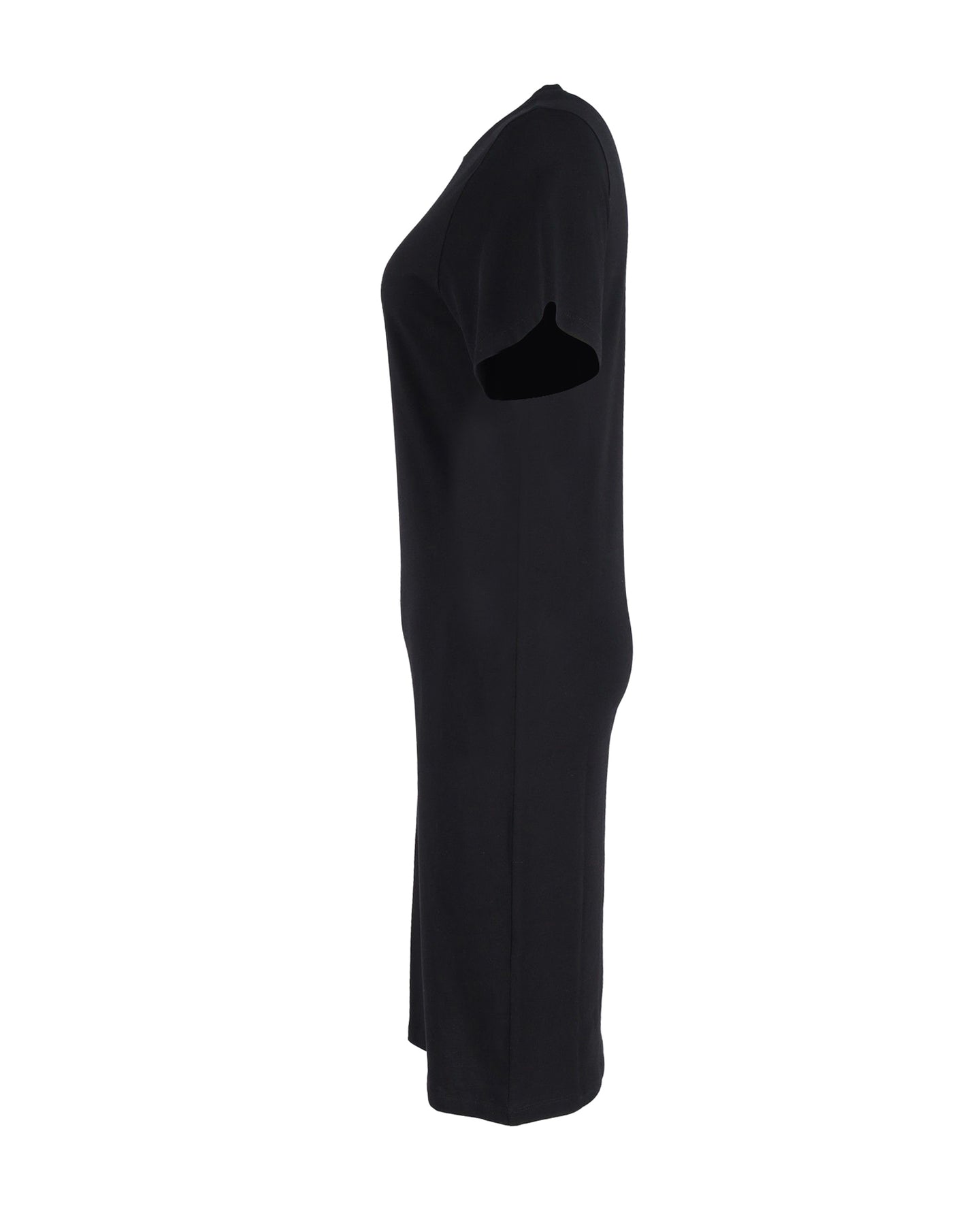 Stella McCartney T-Shirt Kleid aus schwarzer Baumwolle