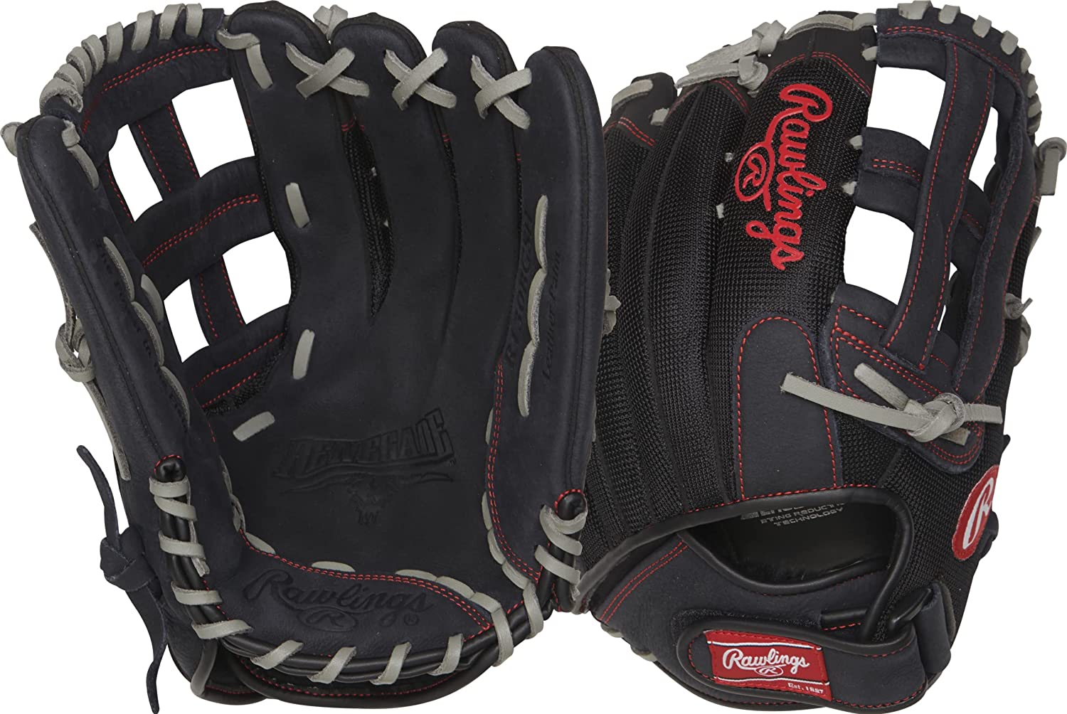 Rawlings Damen Renegade 13 "Slowpitch Links-Hand werfen Softball Handschuh