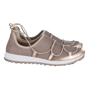 Jimmy Choo Andrea Sneakers in beige mesh