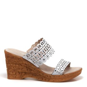 Damen monette Sandalen in weiß