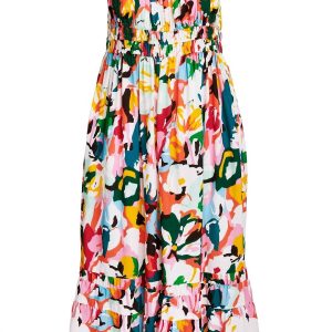 Whitner Kleid im Technicolor