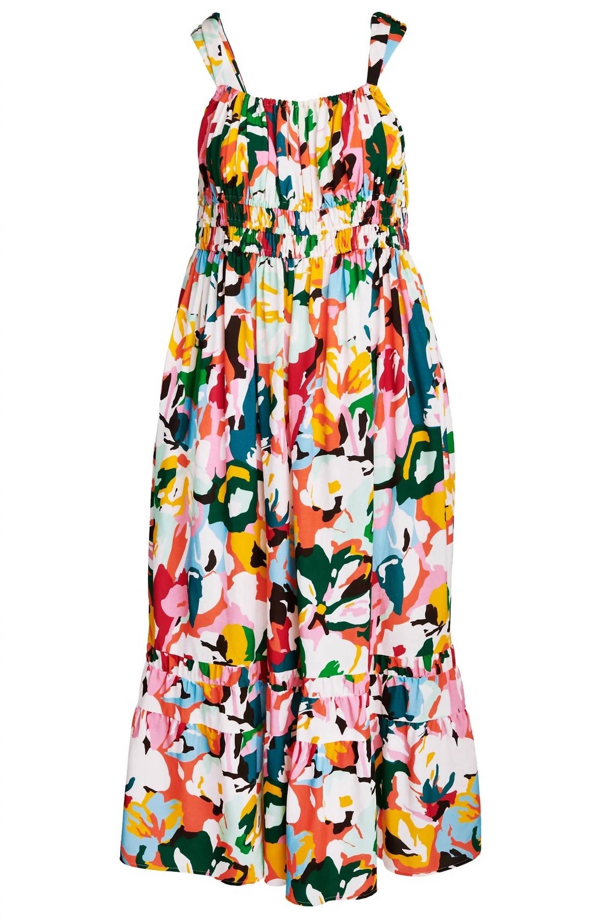 Whitner Kleid im Technicolor