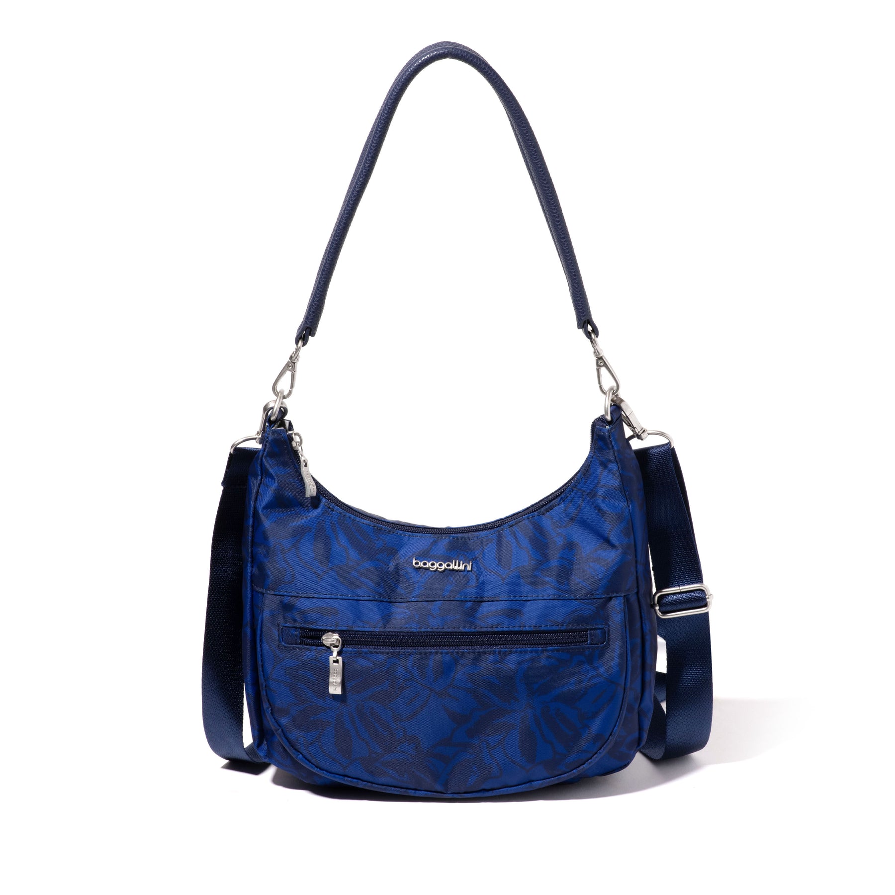 Baggallini Moderne Tasche Halbmond Schultertasche