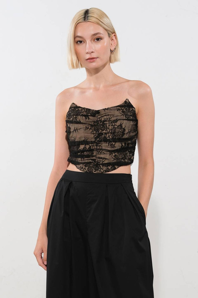 Seien Sie der Ausnahme Spitze CROP TOP