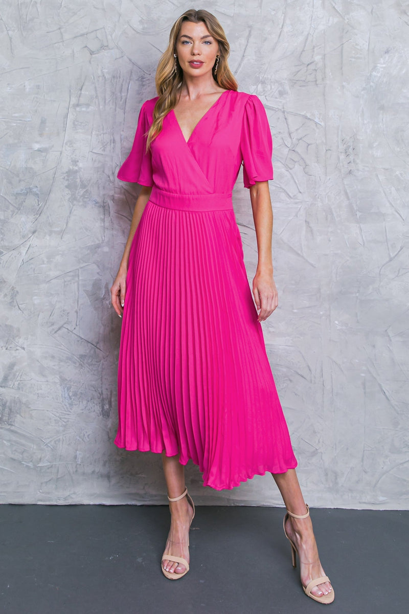 ZU CHIC gewebt MIDI Kleid