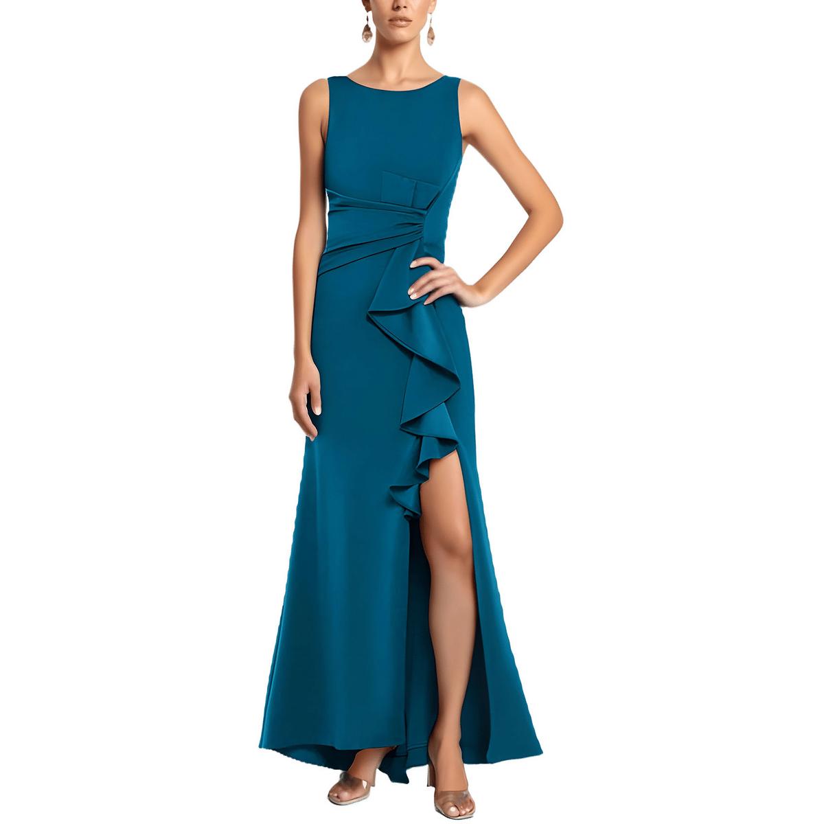 Petites Rüschen Abendkleid