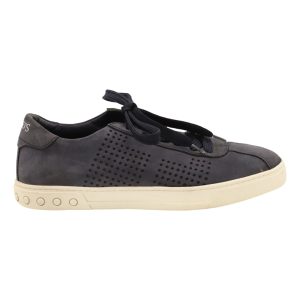 Tods perforierte Detail Schnürsenkel Sneaker in blauem Wildleder