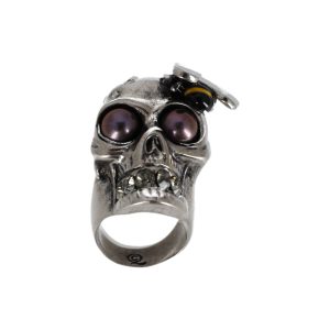 Skull Ring fein und Mode Schmuck alexander mcqueen