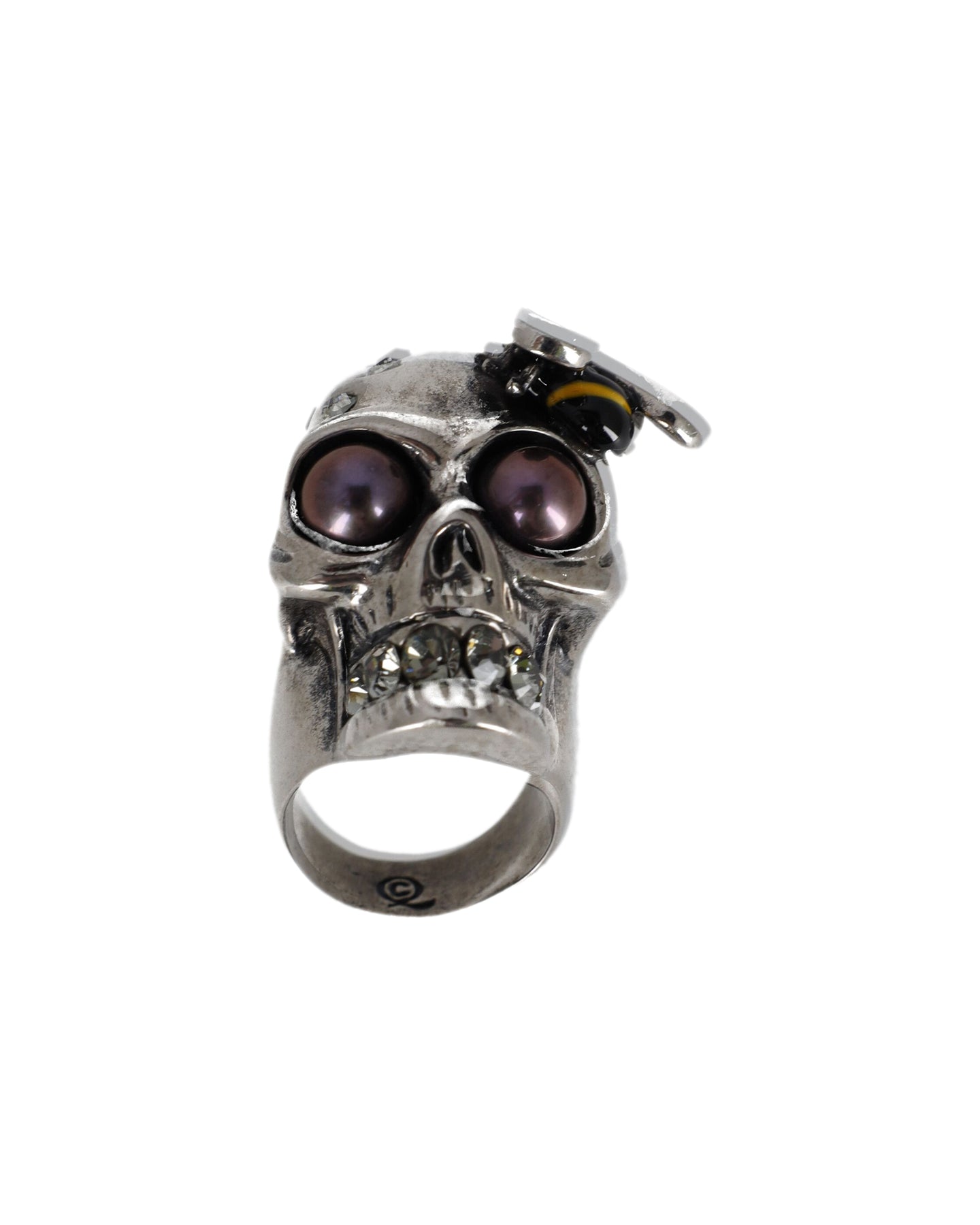 Skull Ring Feiner und modischer Schmuck Alexander McQueen