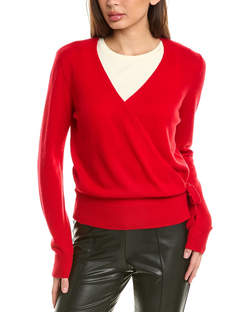 InCashmere Strickjacke aus Kaschmir mit Krawatte