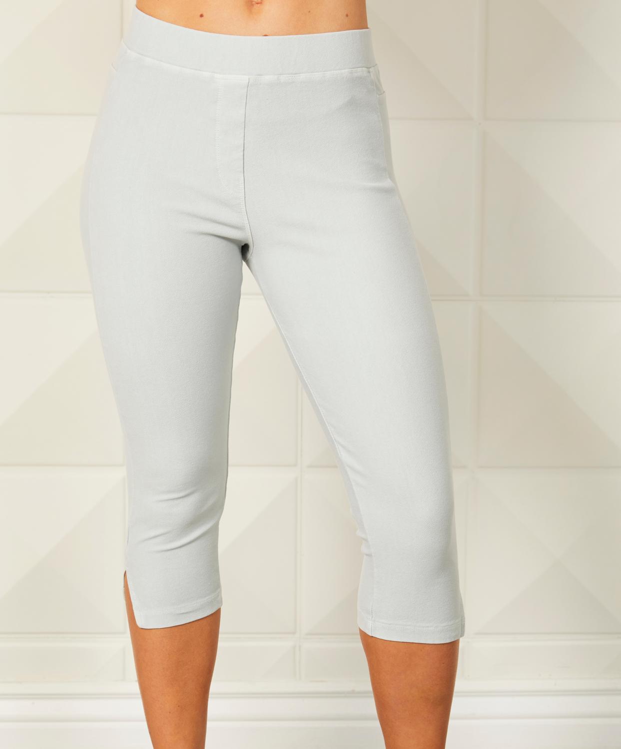 Capri Jegging in Silber