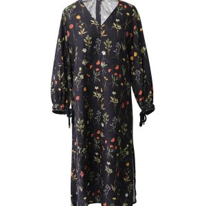 Mother Of Pearl Josie Midikleid in floralen Druck Lyocell Twill