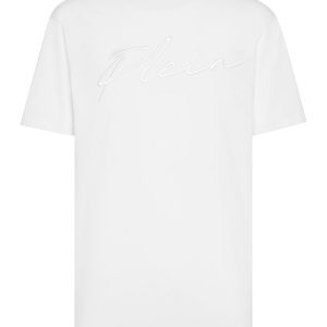 t-shirt rund Hals ss Unterschrift