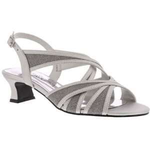Tristen Metallic Knöchelriemen Kitten Absatzschuhe
