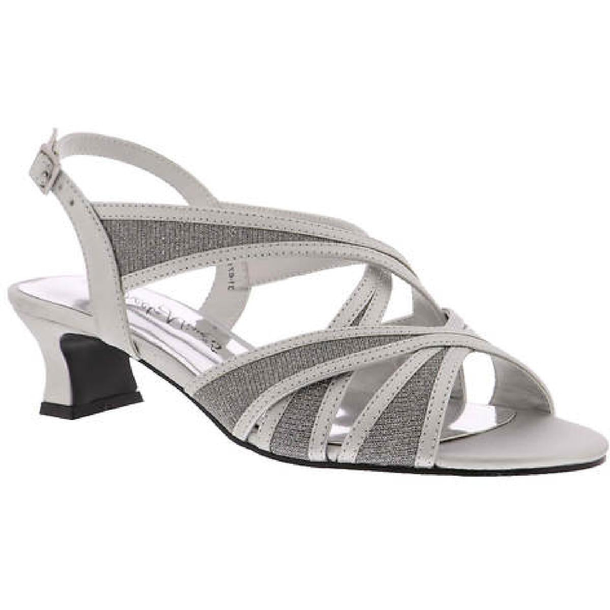Tristen Metallic Knöchelriemen Kitten Absatzschuhe