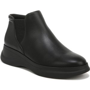 Genn-Swerve Reißverschluss runde Zehenstiefel