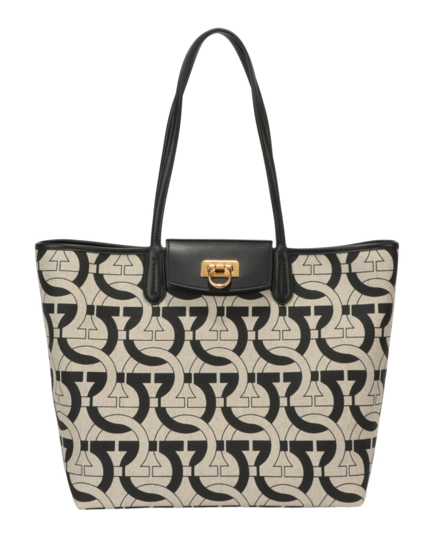 Gancini Muster Tasche aus Canvas