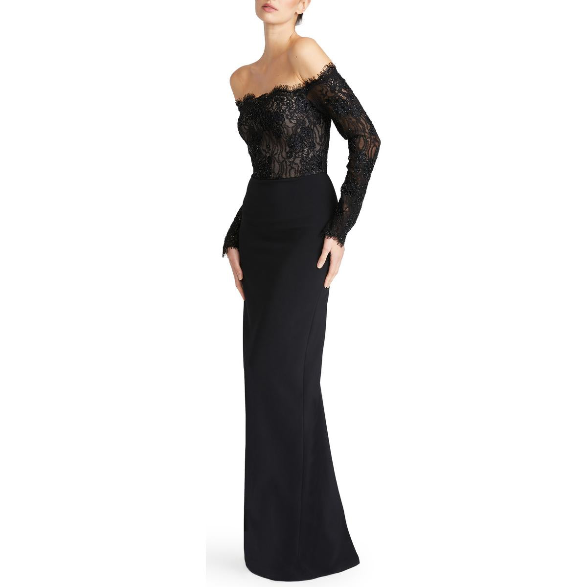 Andrina Perlen Abendkleid