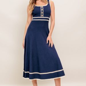 DREAMY DAISY Midikleid stricken