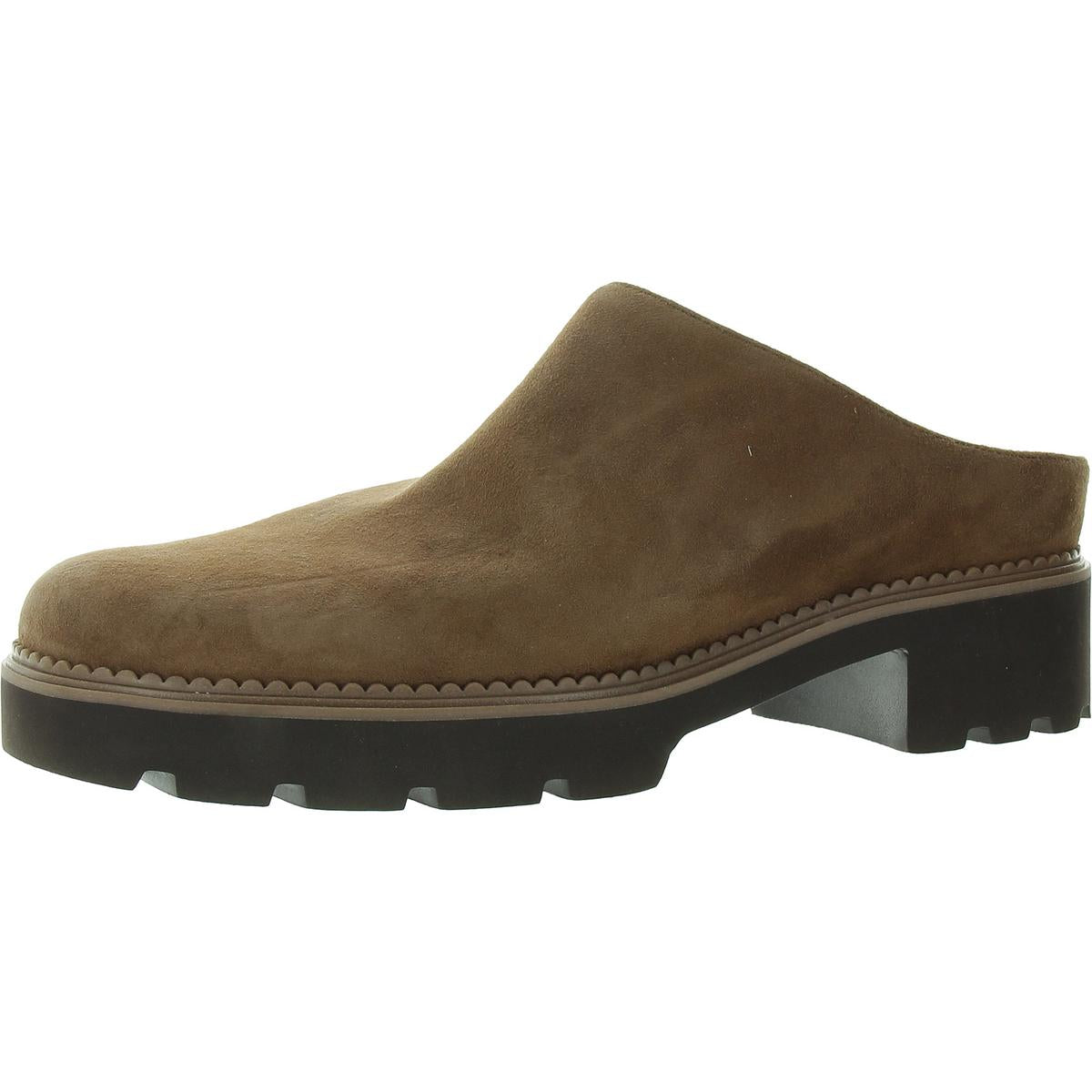 Fairfax Leder Slip auf Mules