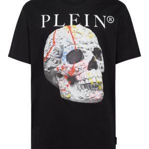 t-shirt rund Hals ss Schädel 7648901333052