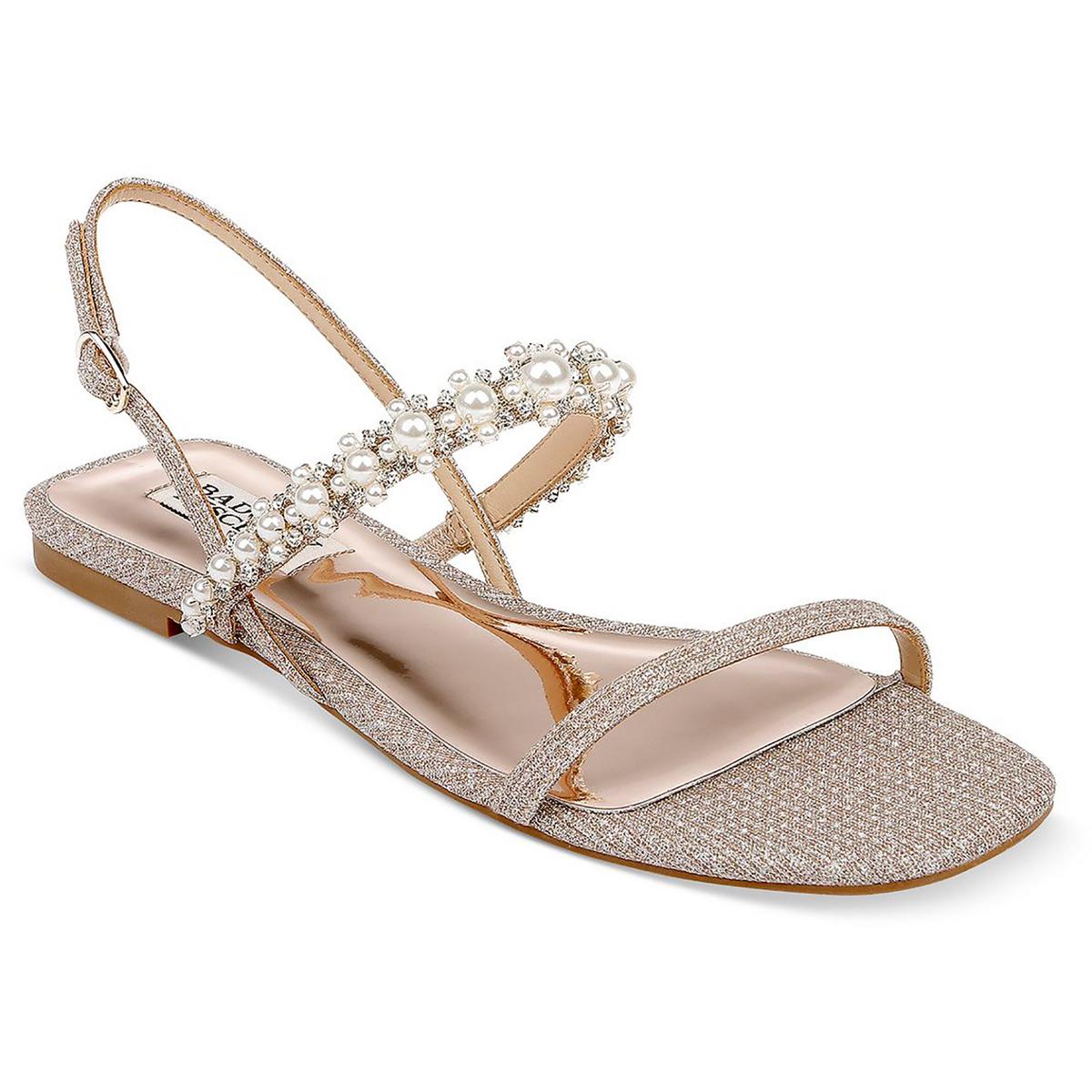 Natalee Metallic Slip auf Slingbacks