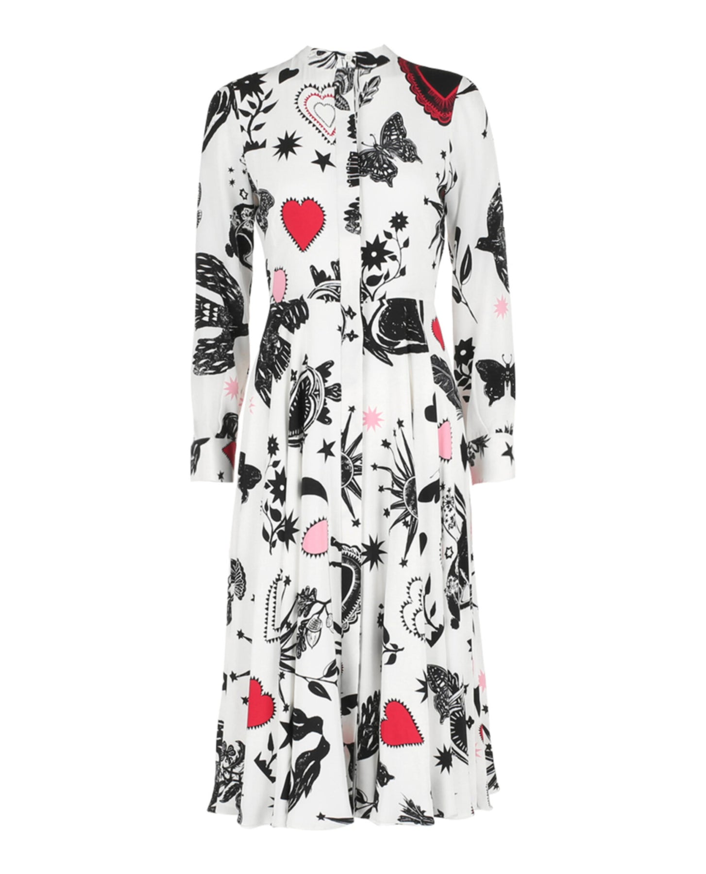 Bedrucktes Hemdkleid