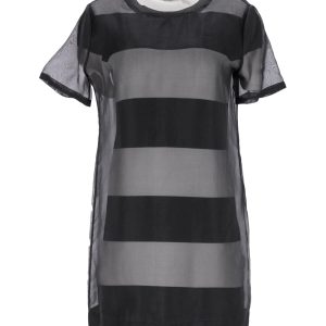 T by Alexander Wang Shift Kleid aus schwarzer Seide 7748731207740