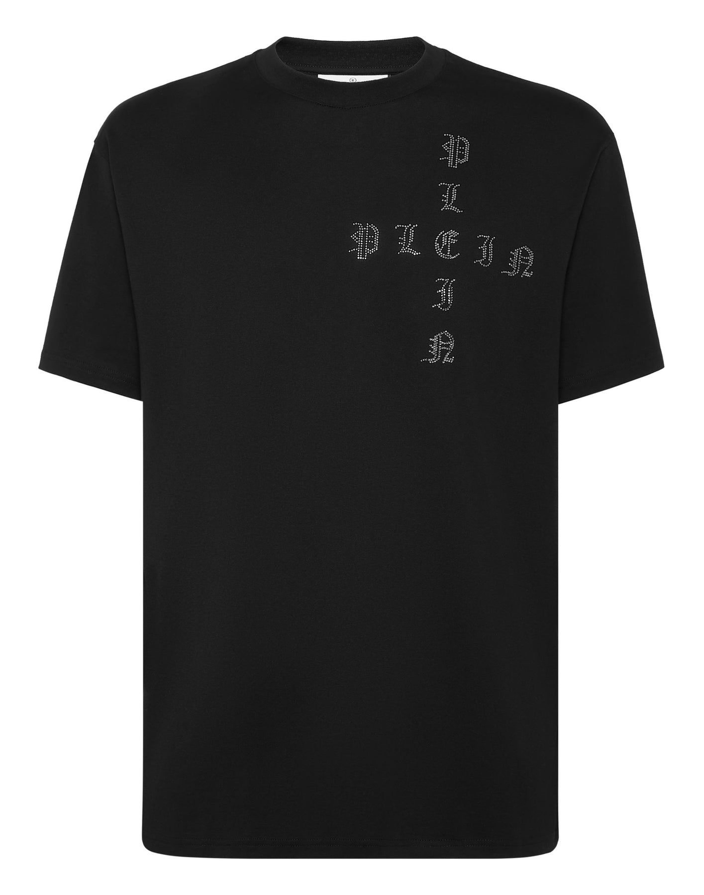 T-Shirt Rundhals SS Gothic Plein mit Kristallen
