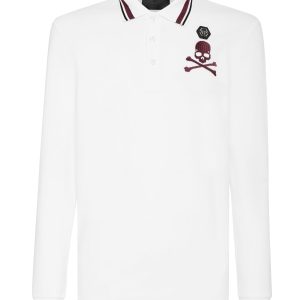 Poloshirt mit Totenkopf und Knochen 7648901955644