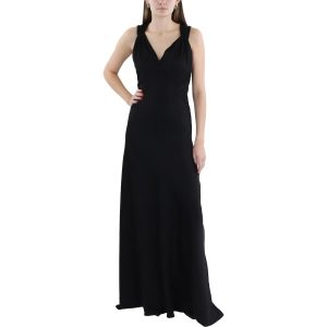 Bias Charmeuse Drape Evening Kleid