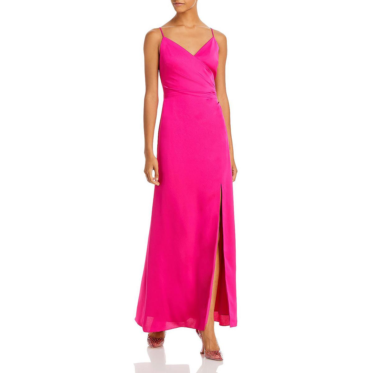 Maxikleid mit geteiltem Saum und Binderücken