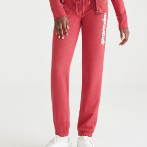 aeropostale script cinched sweatpants