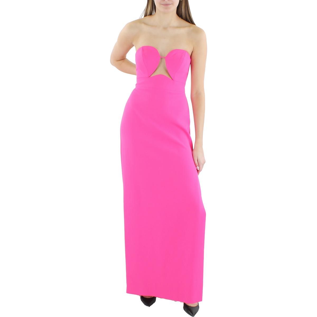 Ausschnitt trägerlosen Abendkleid