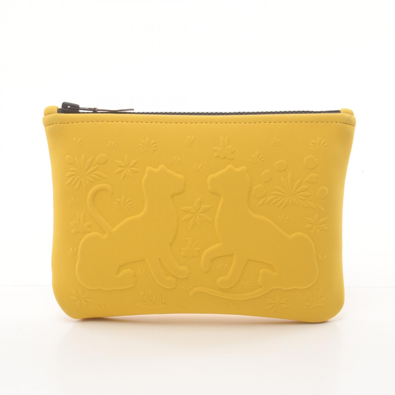Hermes Neoban-Thalassa MM Leder Clutch Tasche